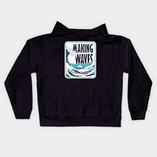 Making Waves Kids Hoodie